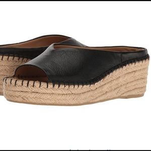 Franco Sarto espadrille wedge slip-on sandals